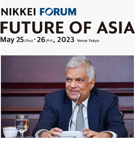 President to address the Nikkei Future of Asia Conference in Japan
